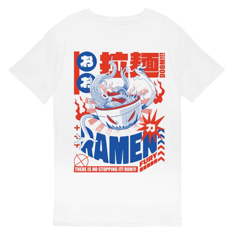 Ramen Fury | T-Shirt Homem