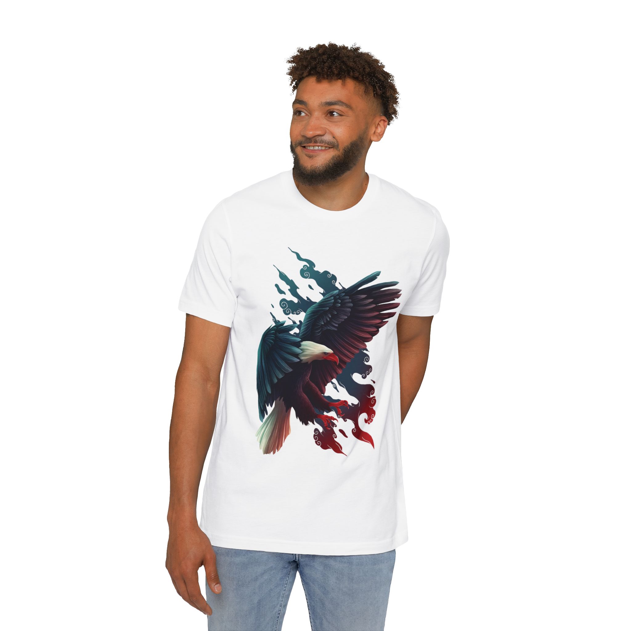 Águia Flamejante | T-Shirt Homem
