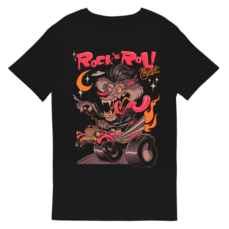 Lobo Rock | T-Shirt Homem