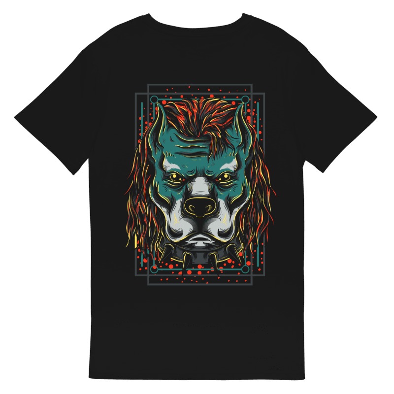 Cachorro Punk | T-Shirt Homem