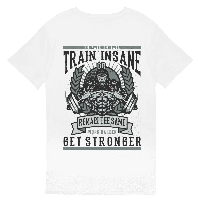 Train Insane | T-Shirt Homem