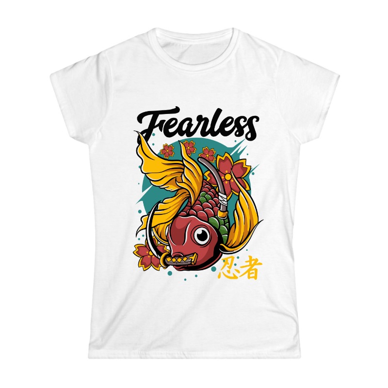 Fearless Koi | T-Shirt Mulher