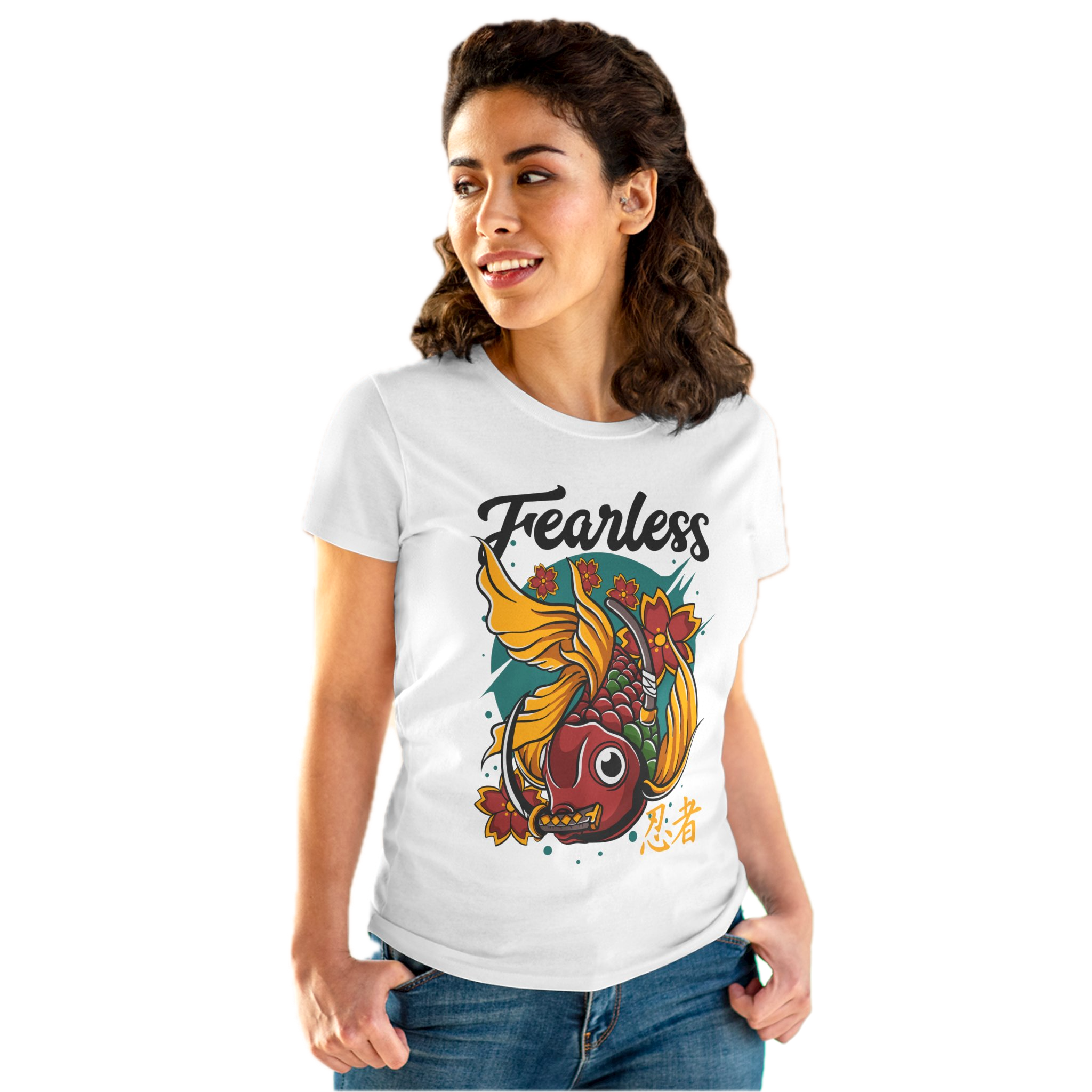 Fearless Koi | T-Shirt Mulher