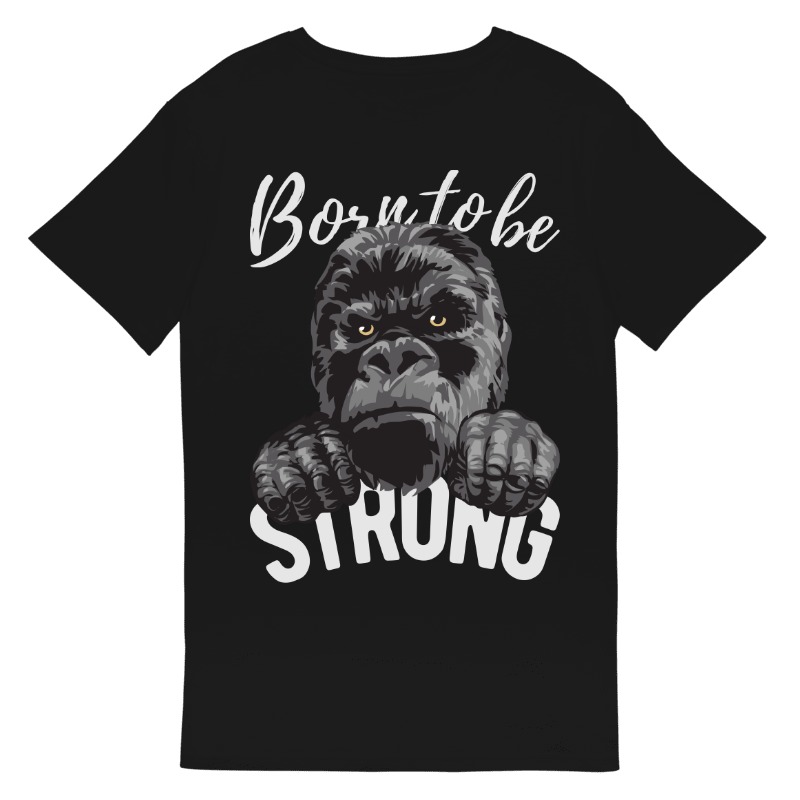 Strong Gorilla | T-Shirt Homem