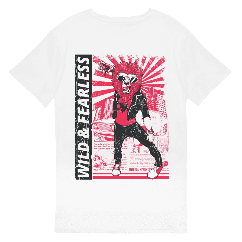 Wild & Fearless | T-Shirt Homem