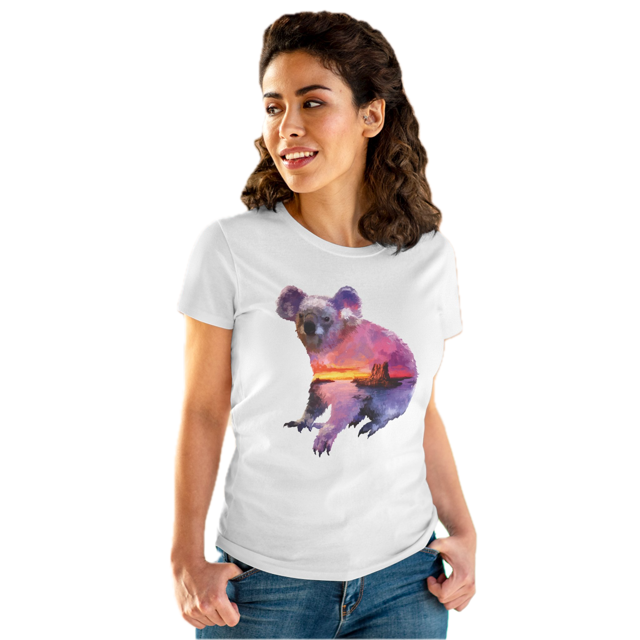 Koala Sunset | T-Shirt Mulher