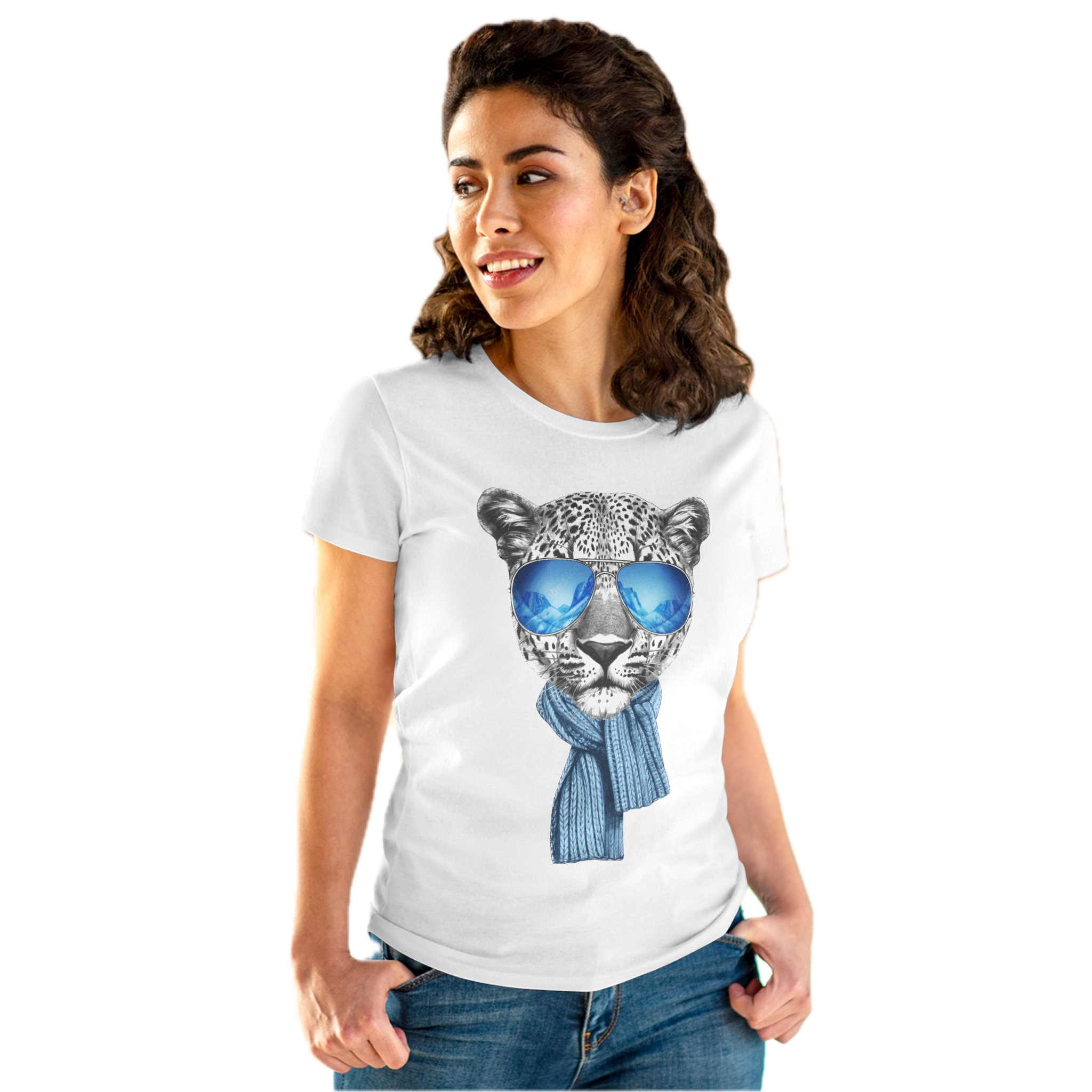 Gata de Inverno | T-Shirt Mulher