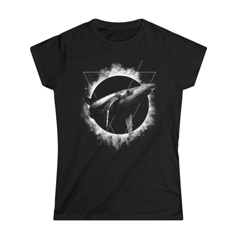 Whale Eclipse | T-Shirt Mulher