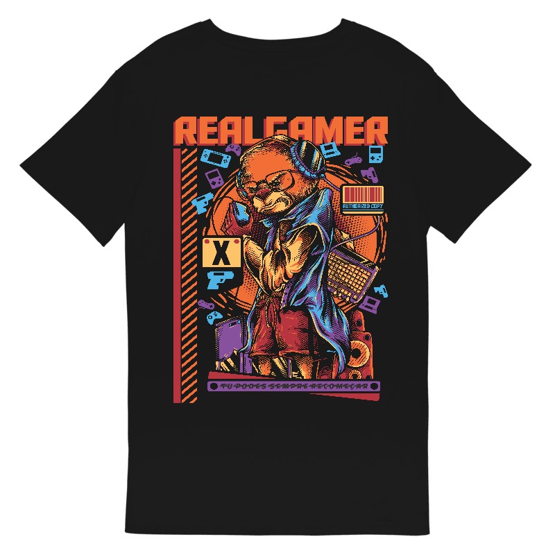 Real Gamer | T-Shirt Homem