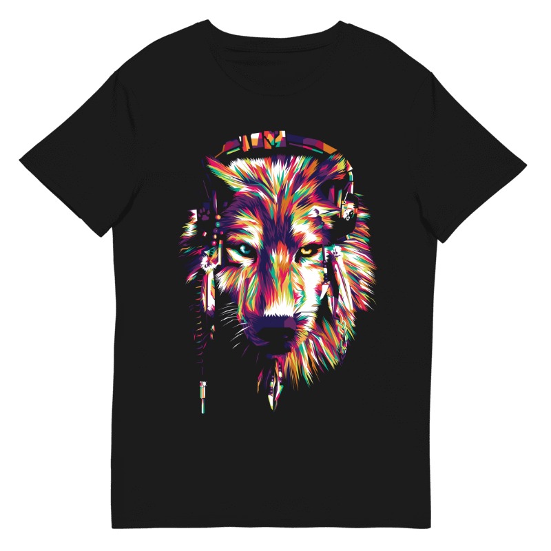 Wolf Beats | T-Shirt Homem