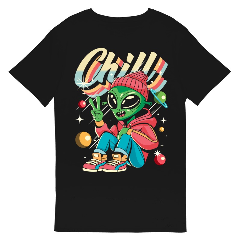 Alienígena Chill | T-Shirt Homem