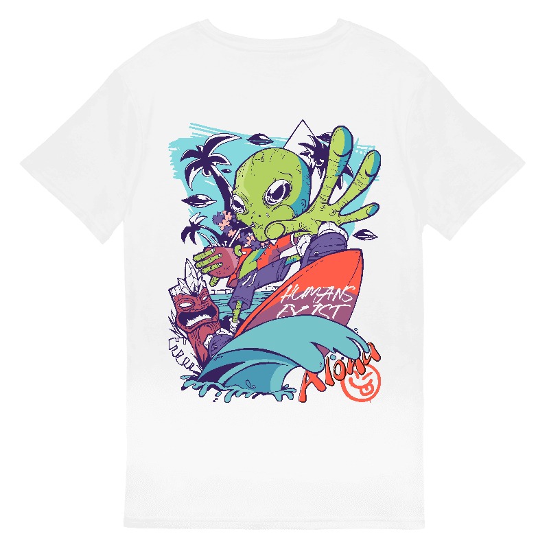 Aloha Alienígena | T-Shirt Homem
