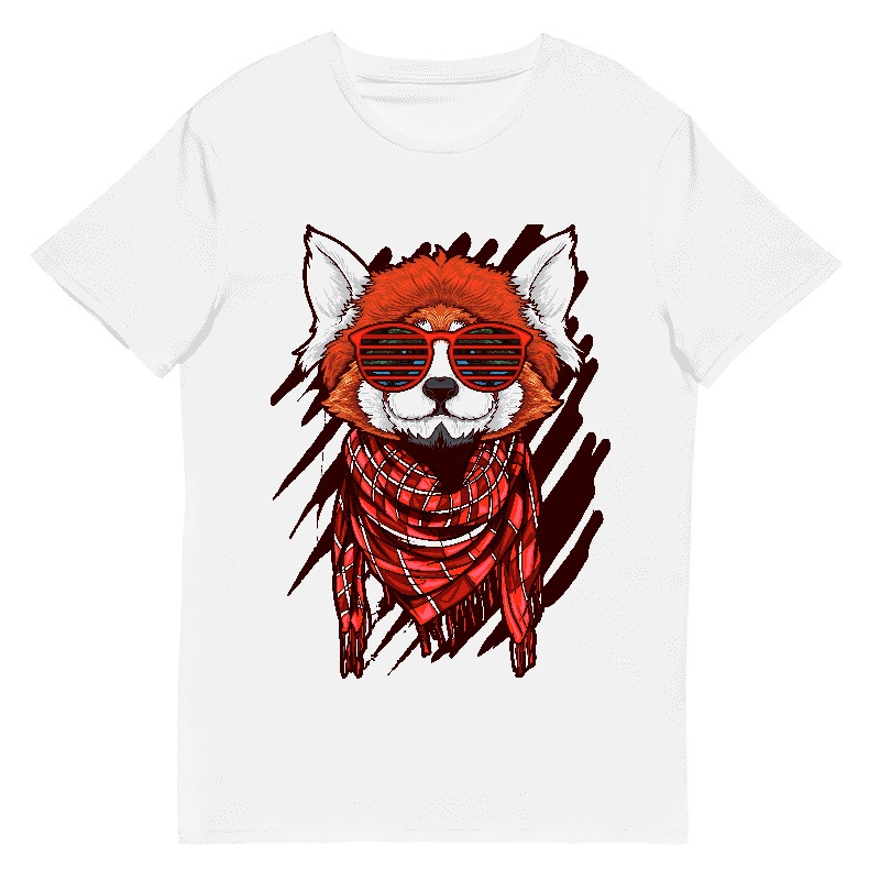 Panda Vermelho | T-Shirt Homem