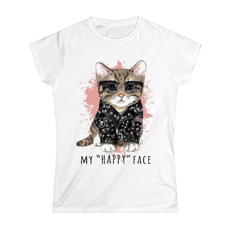 Happy Cat | T-Shirt Mulher
