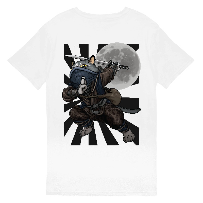 Gato Ninja | T-Shirt Homem