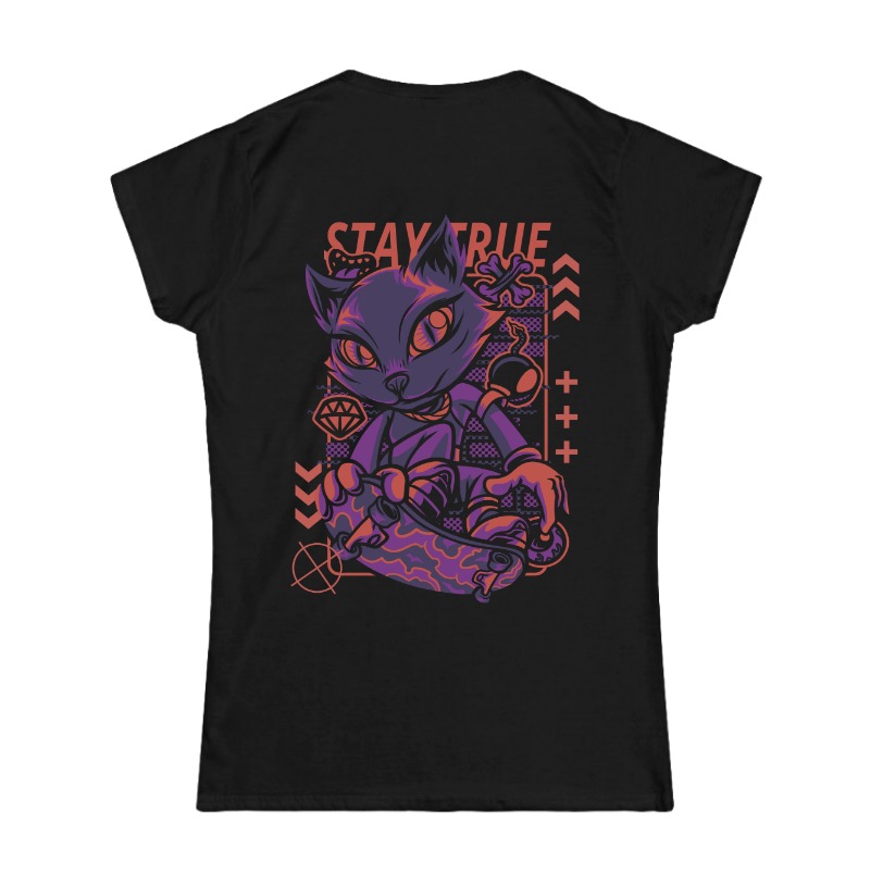 True Kitty | T-Shirt Mulher