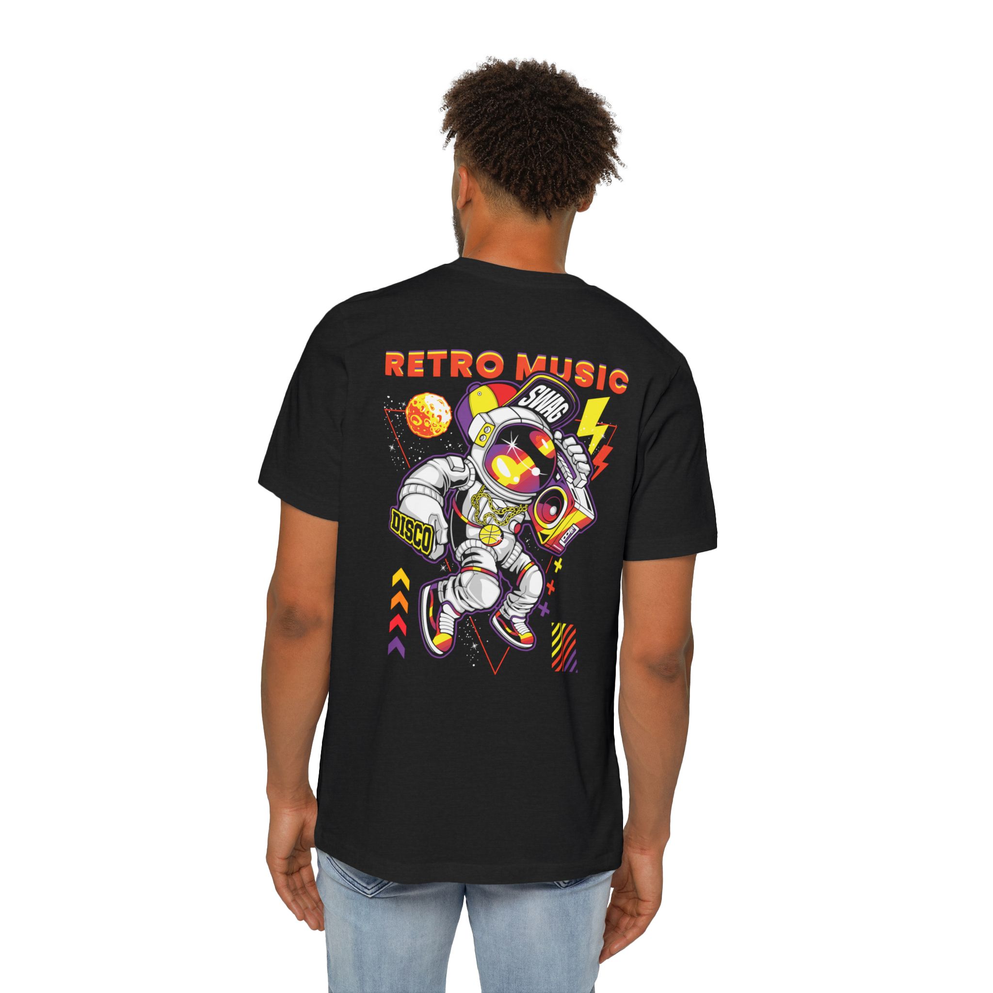 Astronauta Retro | T-Shirt Homem