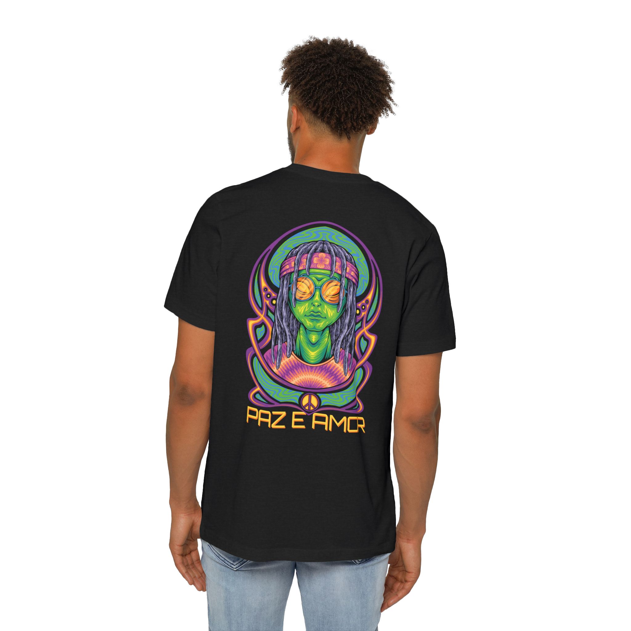 Hippie Alienígena | T-Shirt Homem