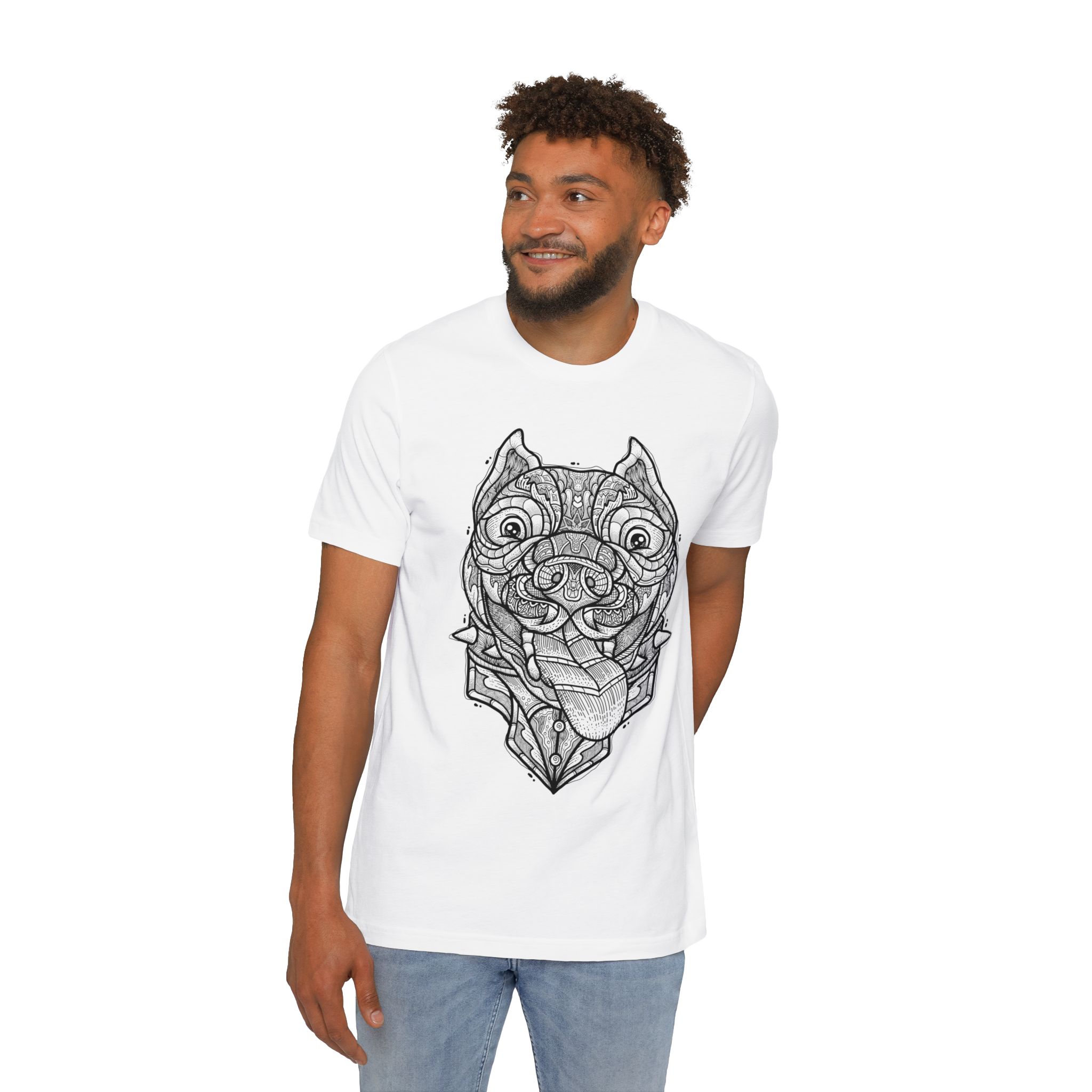 Cão Feliz | T-Shirt Homem