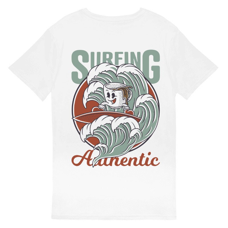 Surf Coffee | T-Shirt Homem