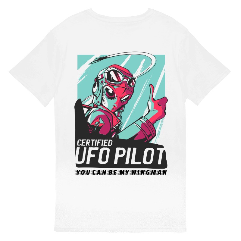 UFO Pilot | T-Shirt Homem