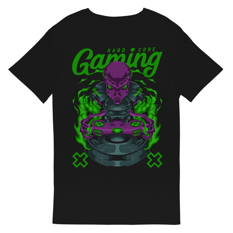 Hardcore Gaming | T-Shirt Homem