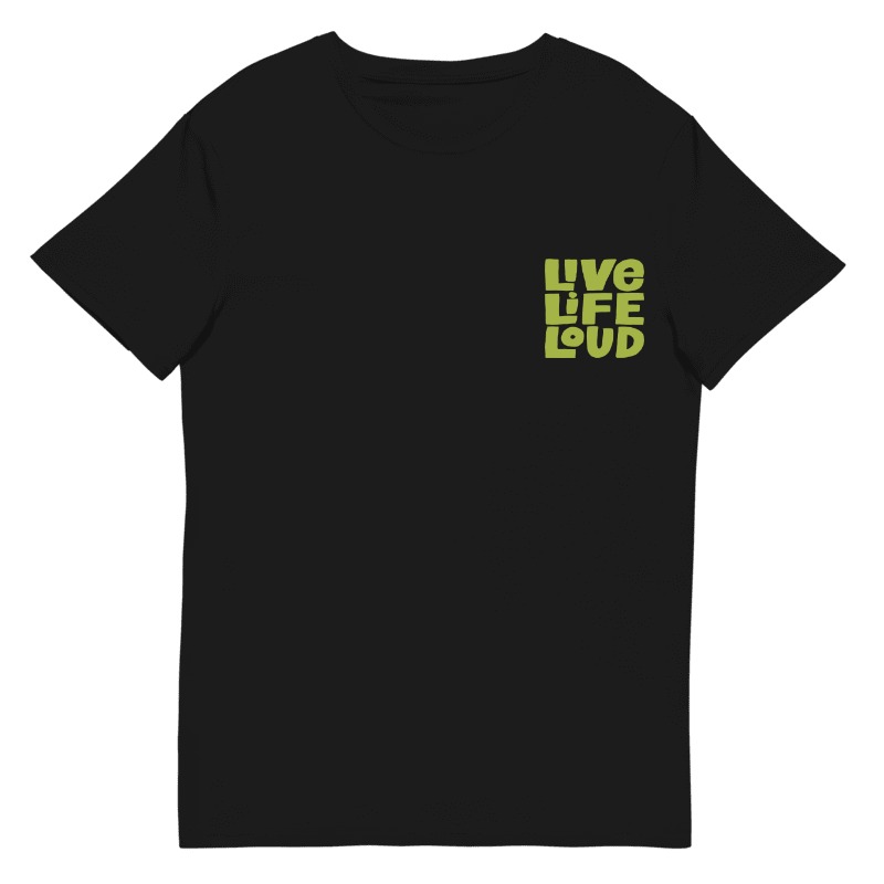Live Life Loud | T-Shirt Homem