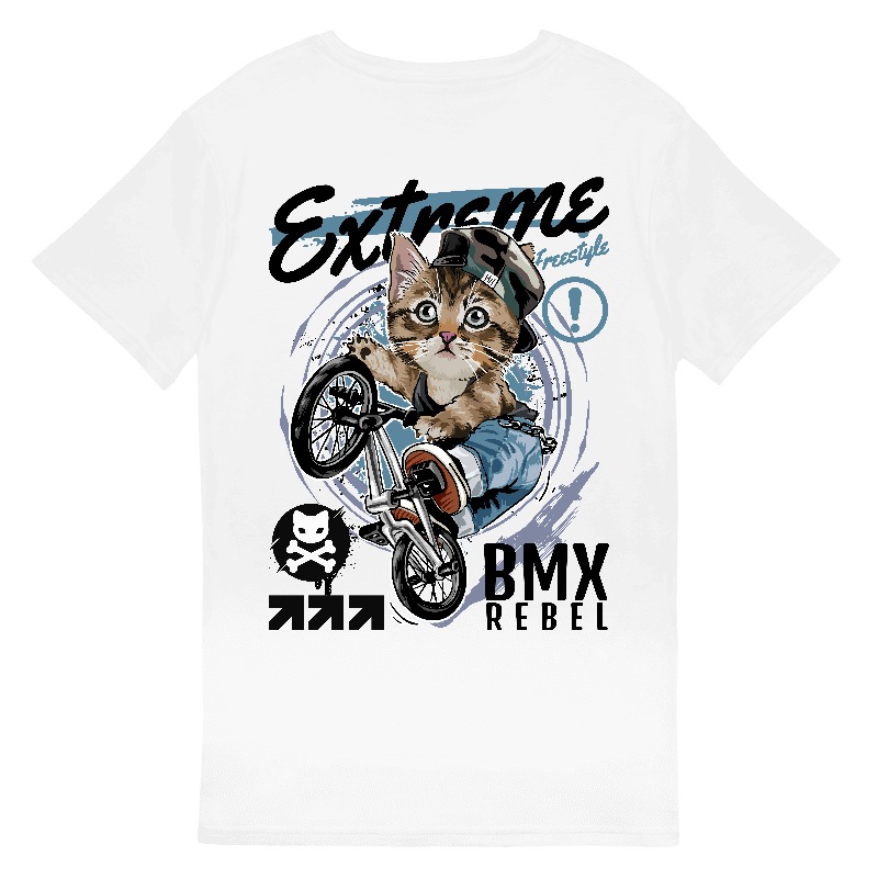 Gato BMX | T-Shirt Homem