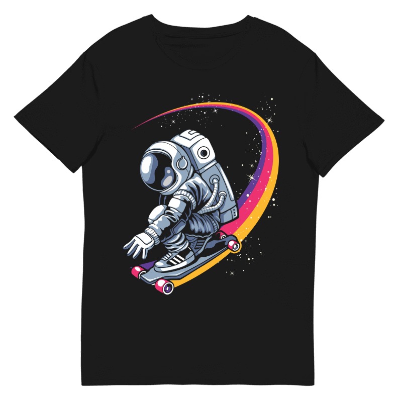 Astronauta Skater | T-Shirt Homem
