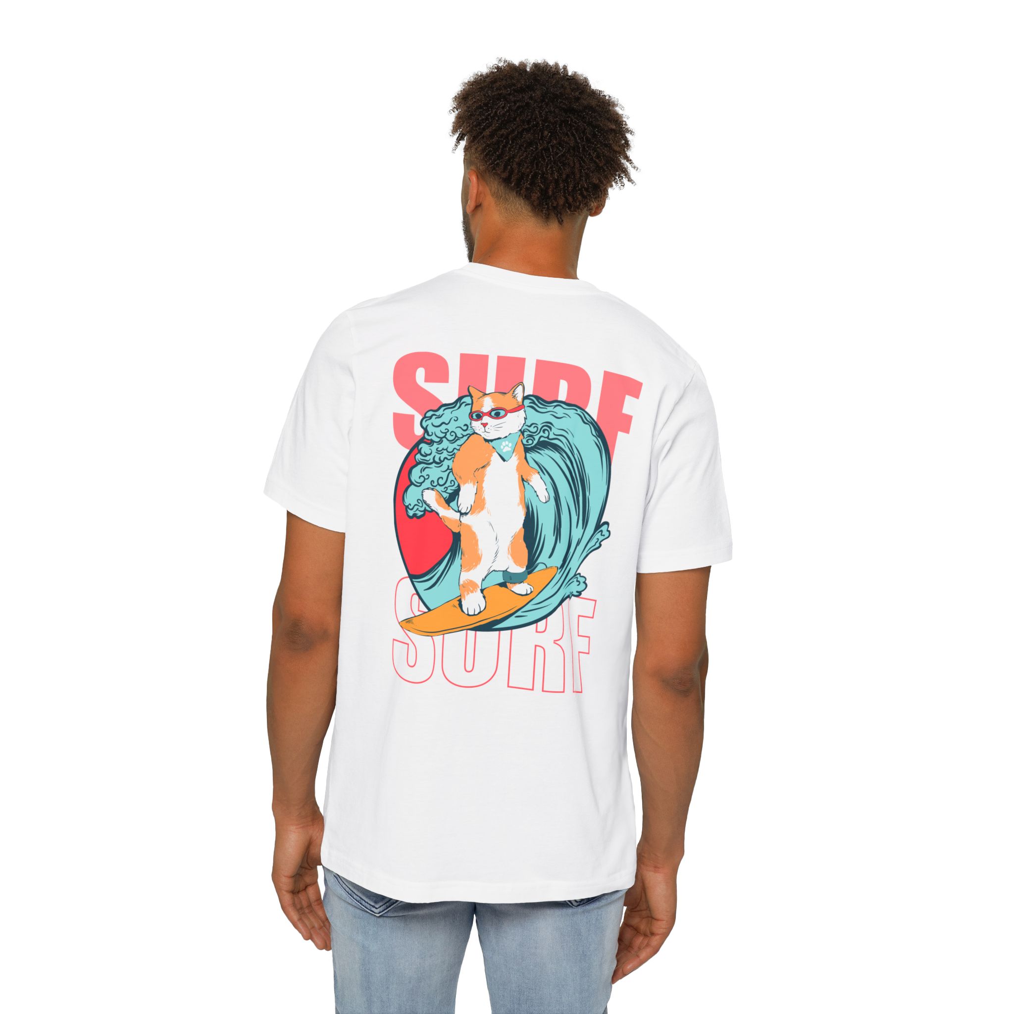 Gato Surf | T-Shirt Homem