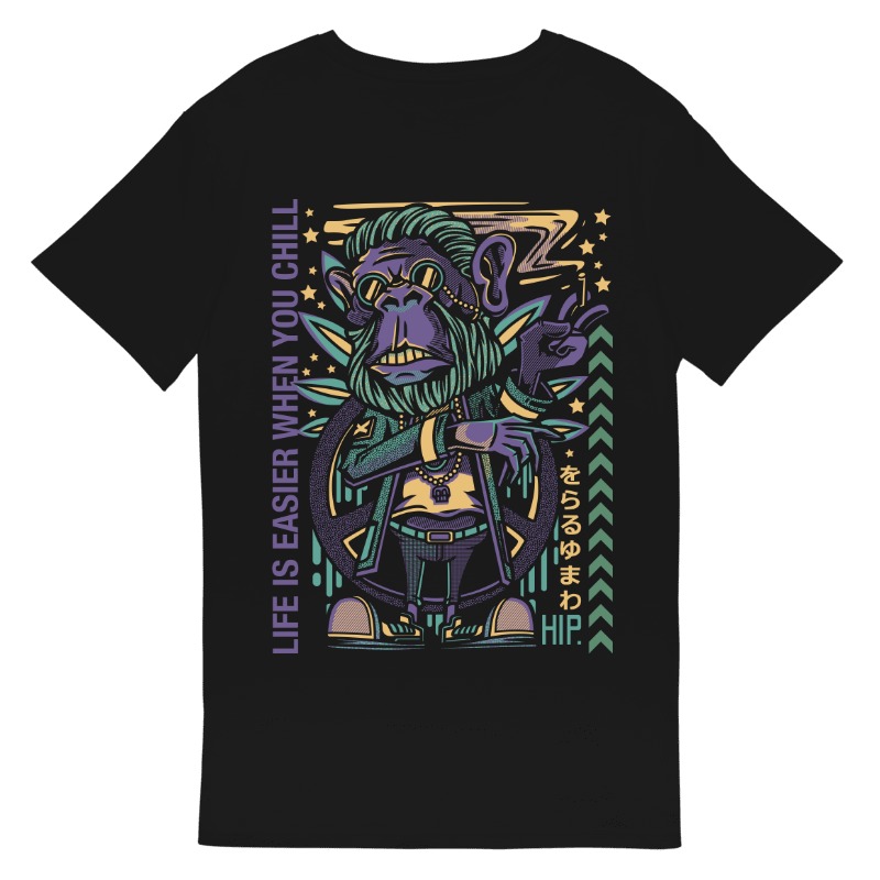 Chill Ape | T-Shirt Homem