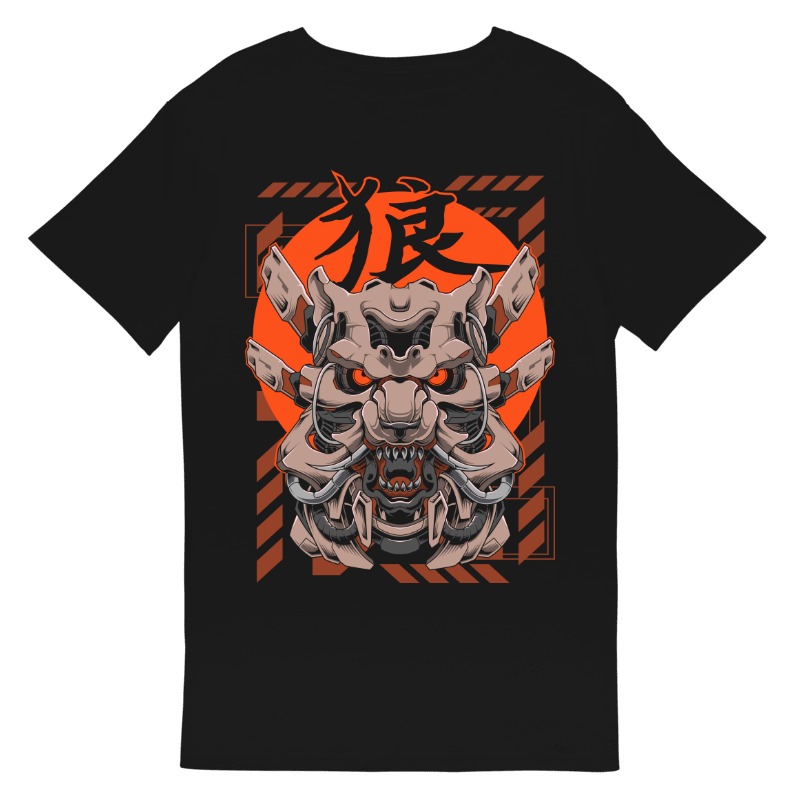 Tigre Cyberpunk | T-Shirt Homem