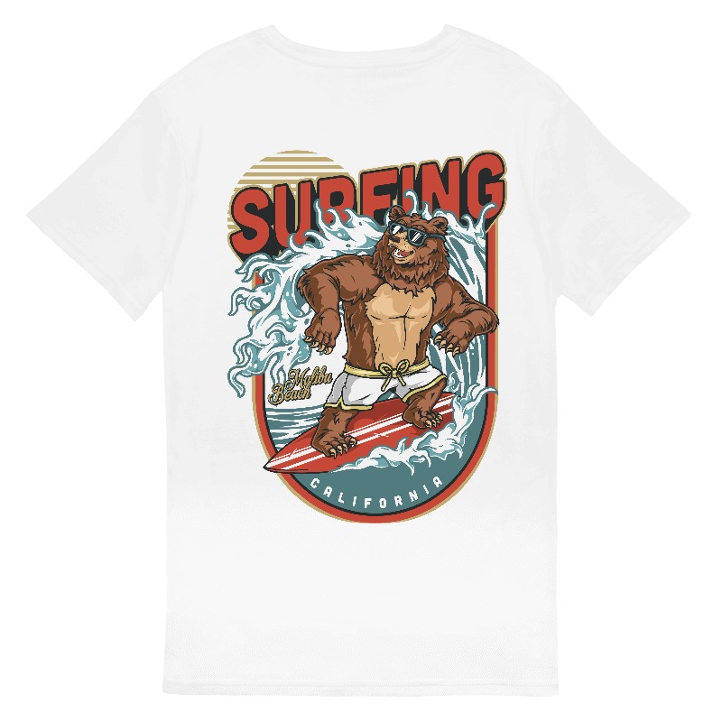 Urso do Surf | T-Shirt Homem