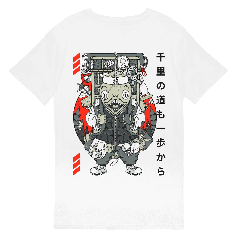 Piranha Aventureira | T-Shirt Homem