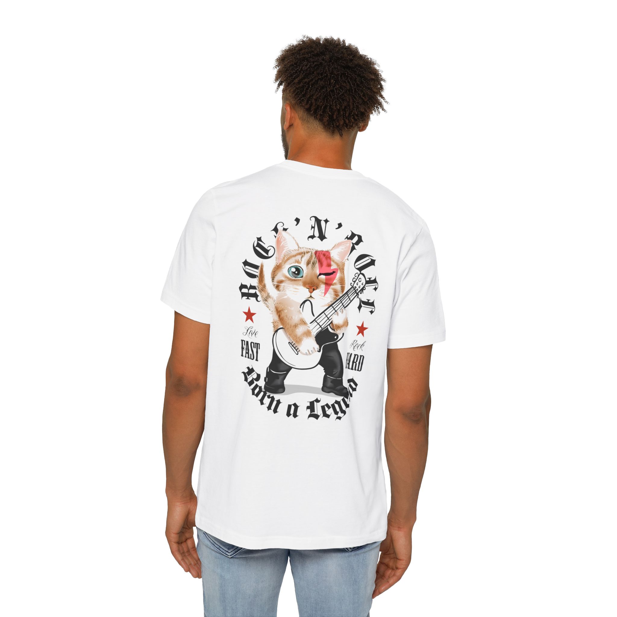 Gato Rock | T-Shirt Homem