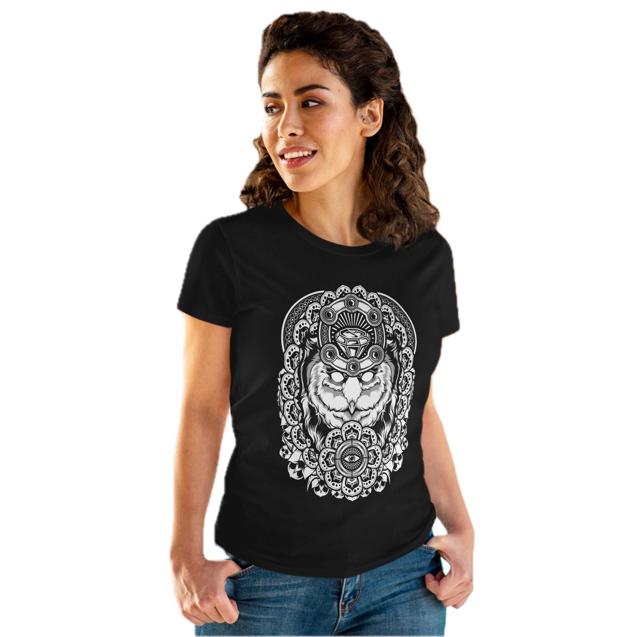 Coruja Desperta | T-Shirt Mulher