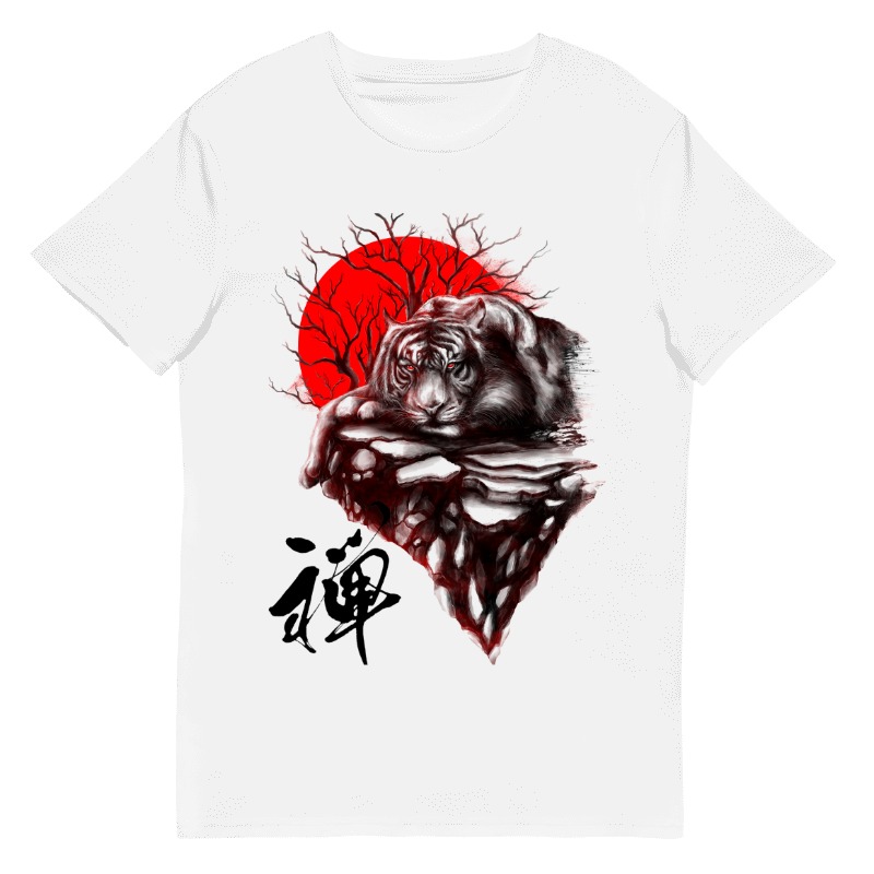Tigre Zen | T-Shirt Homem