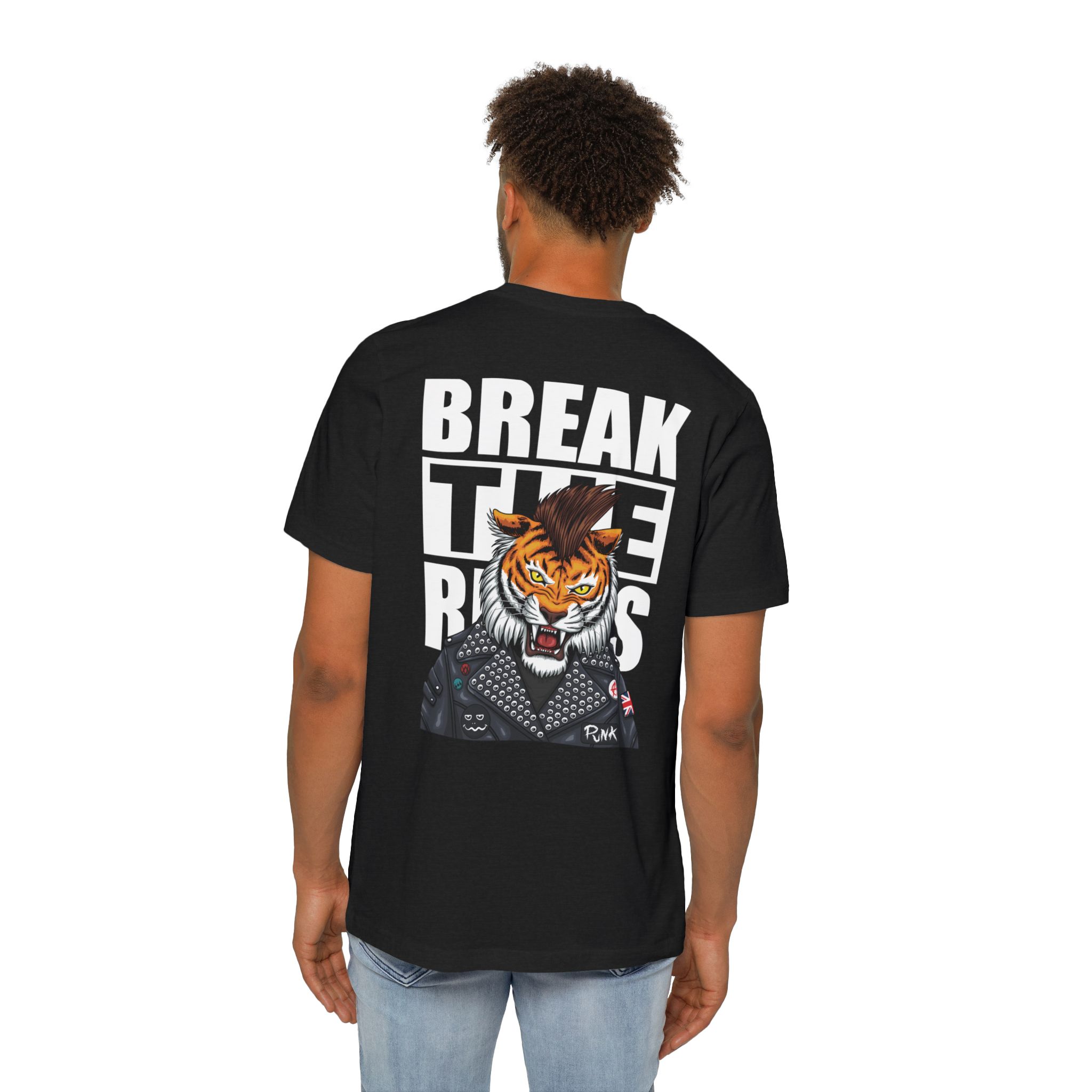 Punk Tiger | T-Shirt Homem