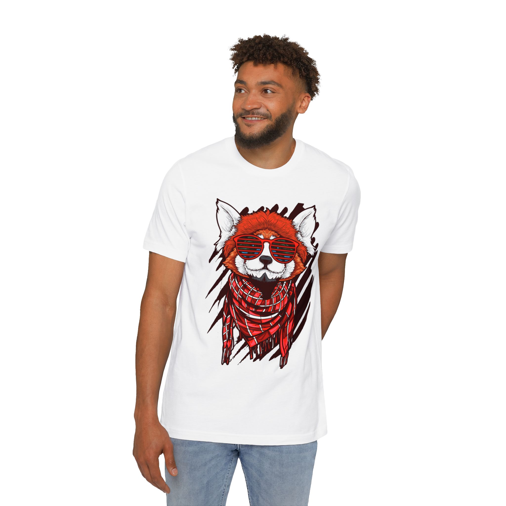 Panda Vermelho | T-Shirt Homem