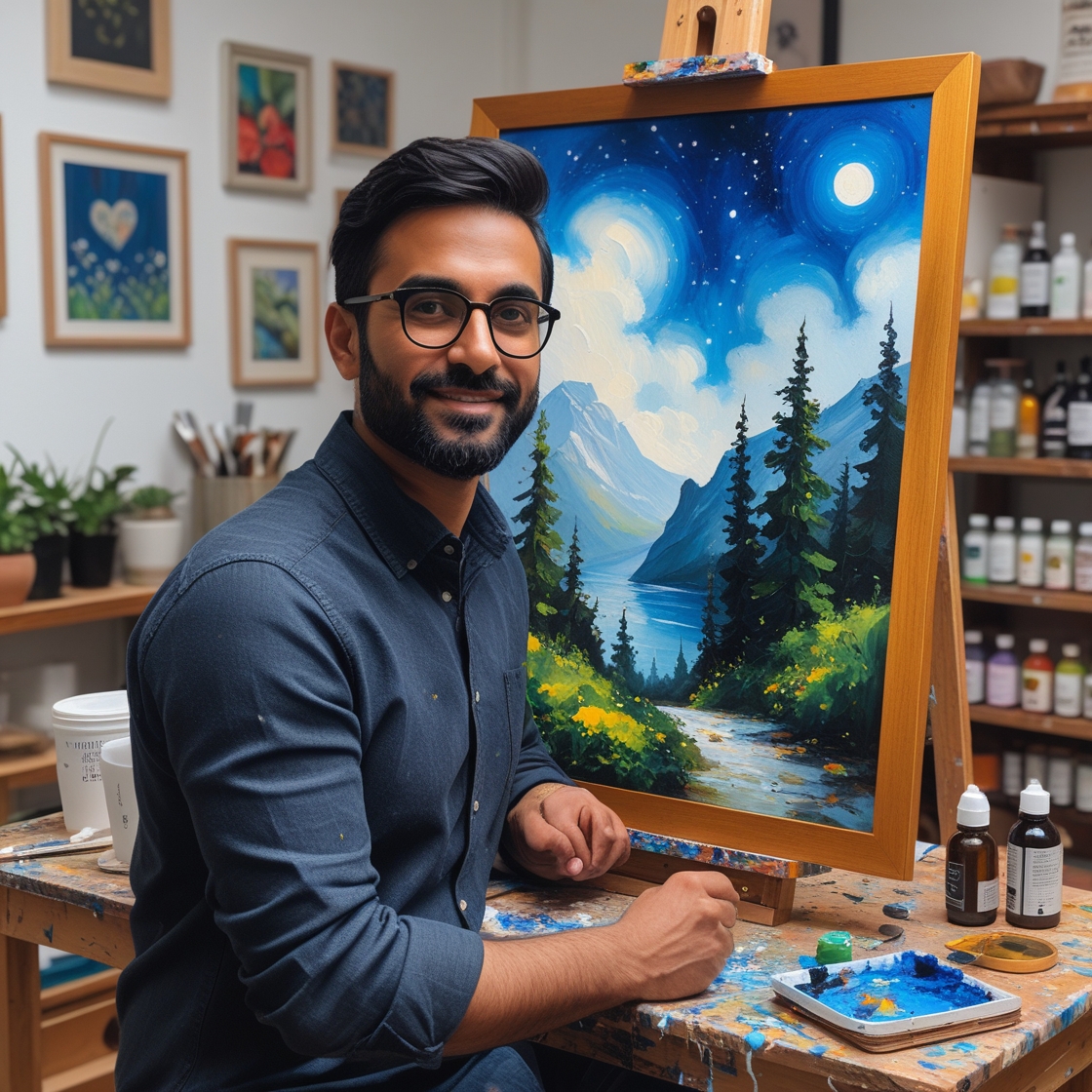 A One-of-a-Kind Gift: Commission Your Own Mini Masterpiece by Yous Sufi