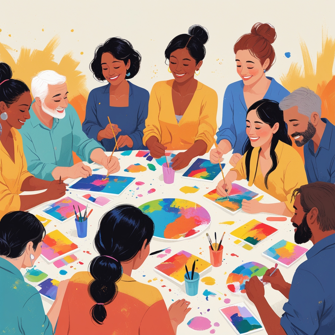 Art Therapy Workshop: Paint Your Emotions with Yous Sufi