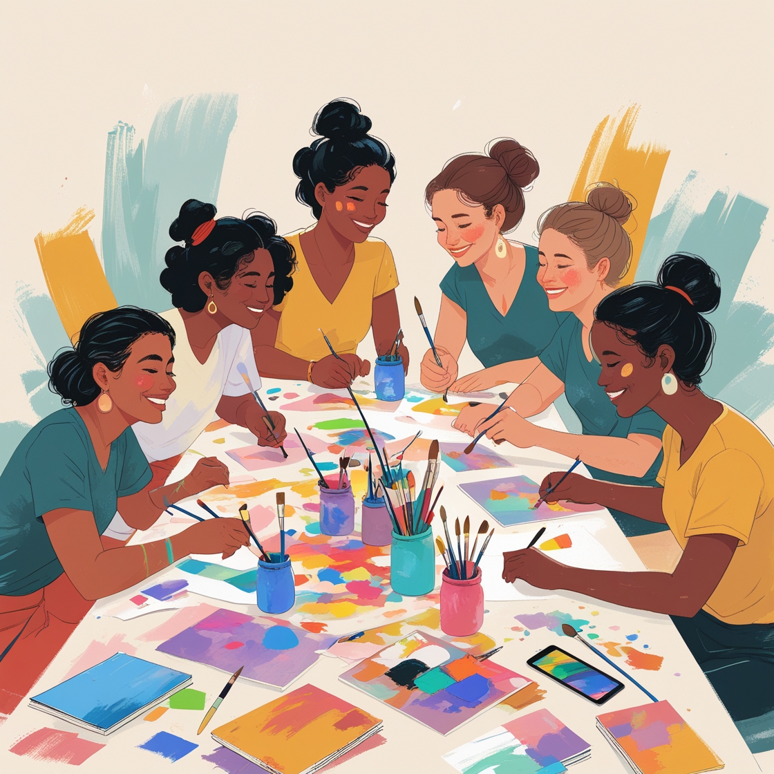 Art Therapy Workshop: Paint Your Emotions with Yous Sufi