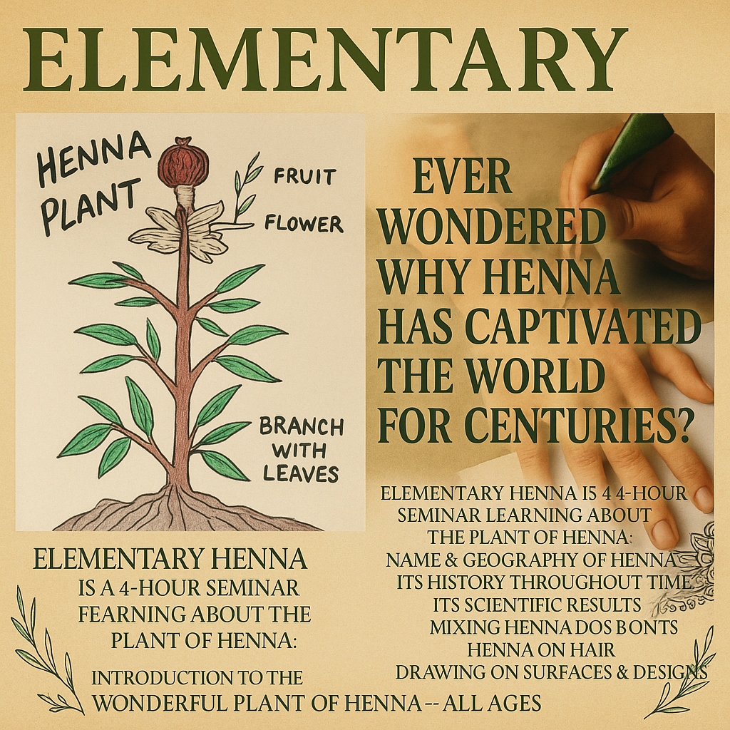 Elementary Henna: From Ancient Roots to Modern Art