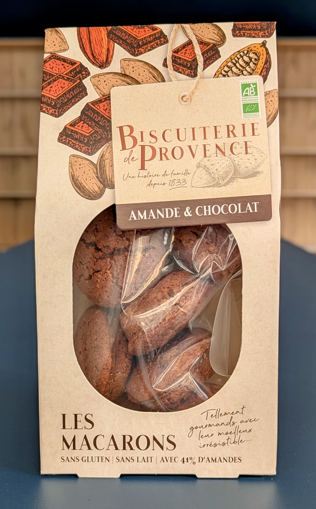 Macarons Amande chocolat