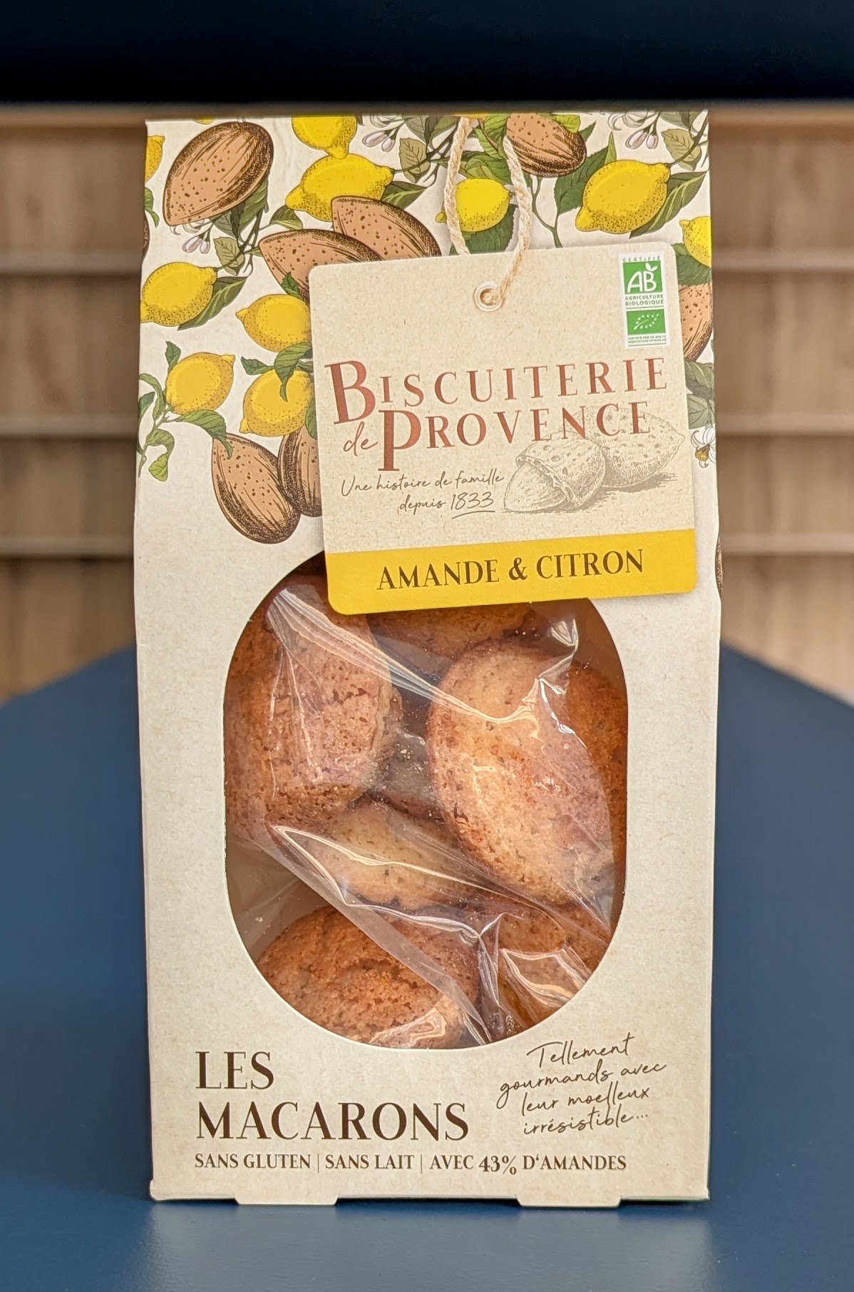 Macarons Amande citron