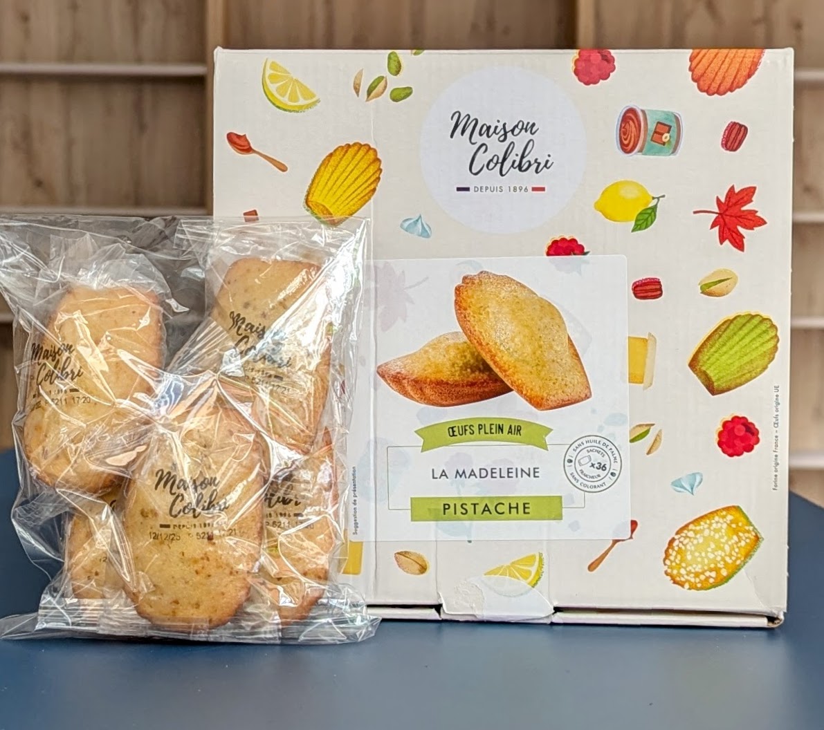 Madeleines Pistache