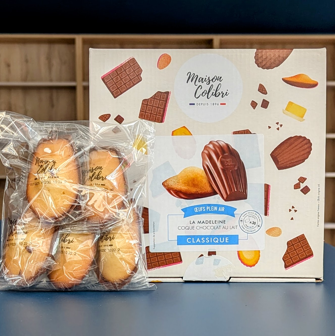 Madeleines Nature lait