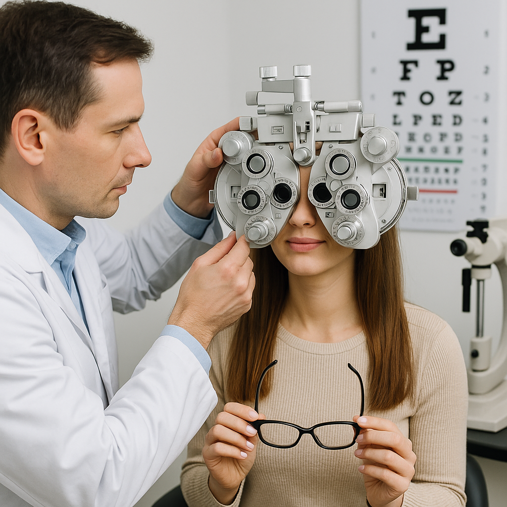 Kompleksowe badanie wzroku z doborem szkieł korekcyjnych