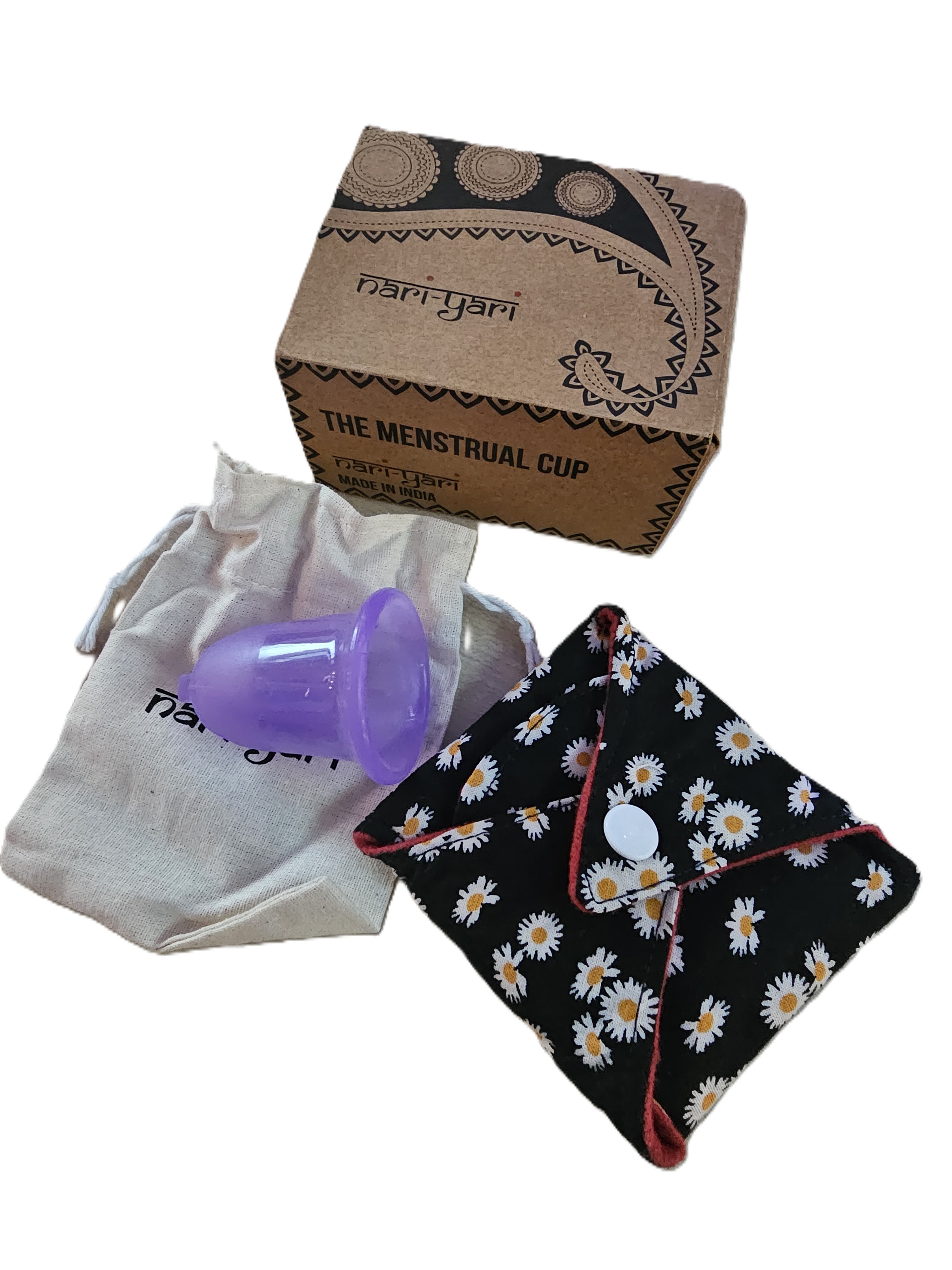 Menstrual Cup + Cloth Pad
