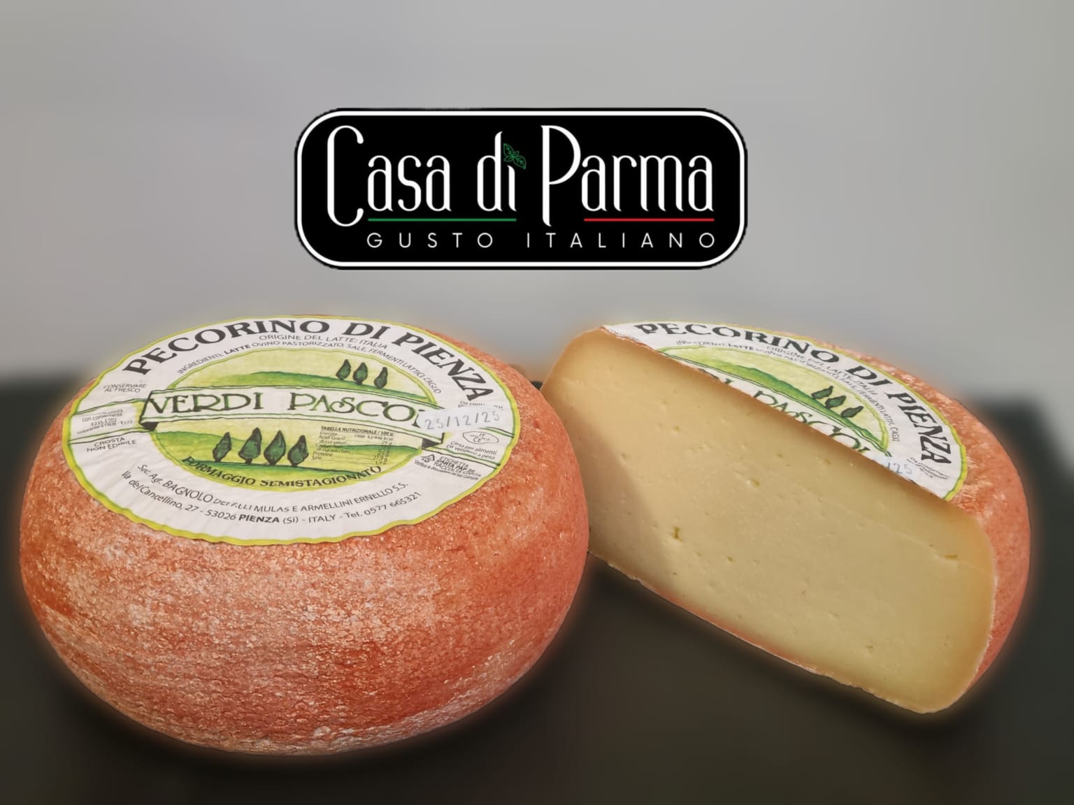Pecorino di Pienza Rosso - Verdi Pascoli / 100 g